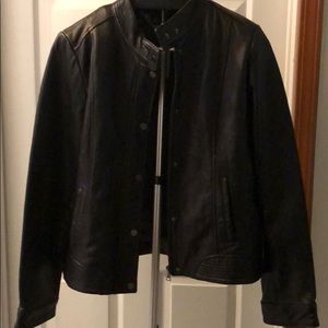 💯 Real Leather Tommy Hilfiger Leather Jacket
